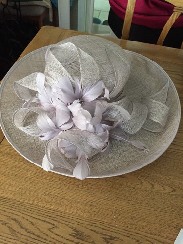 Silver/Grey Mother Of The Bride Hat 