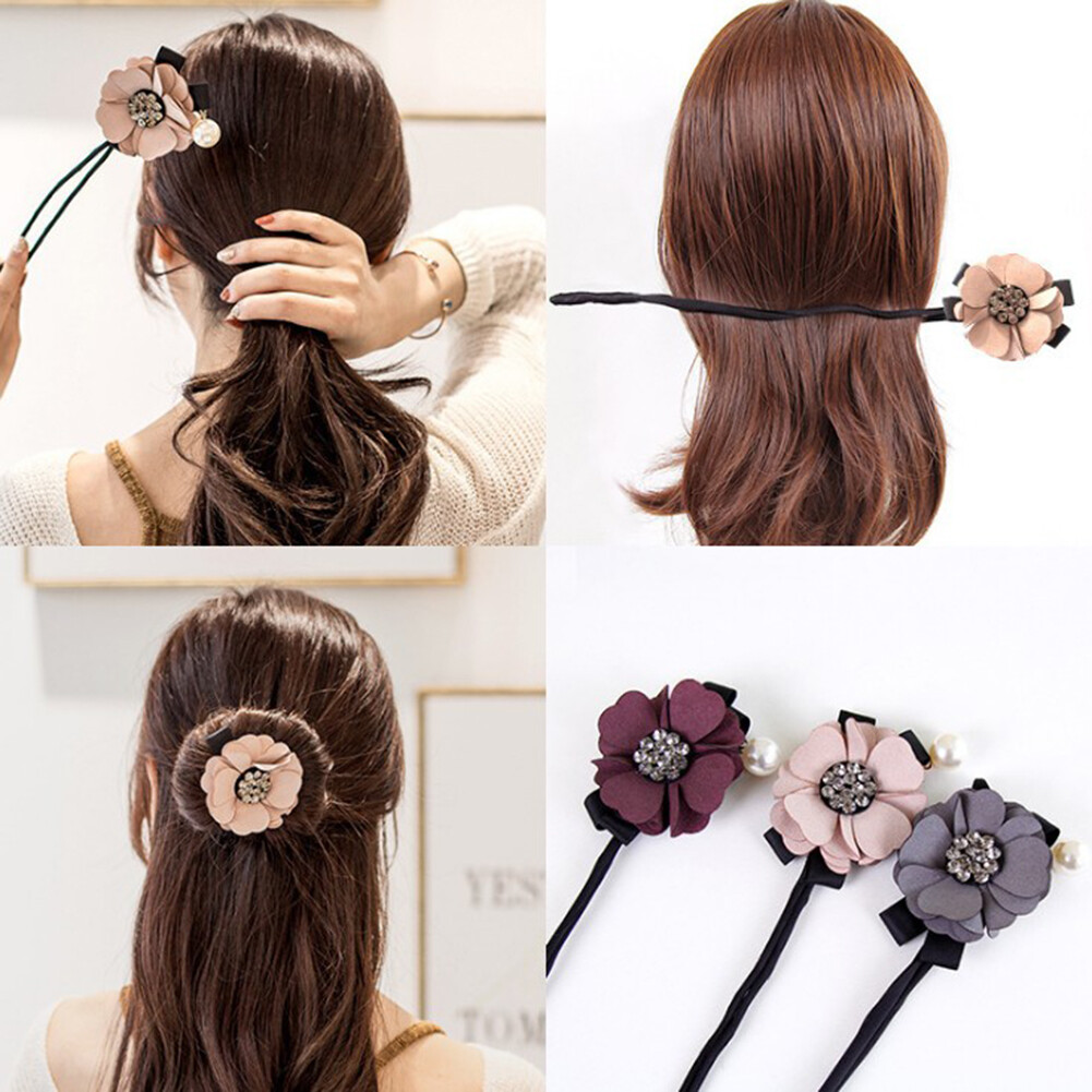 Bump It Up Volume Inserts Clip For Ponytail Bouffant Styles Hair