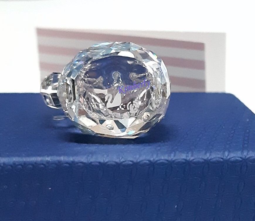 Swarovski Lucky Cat Japanese Lucky You Moonlight/Jet Crystal