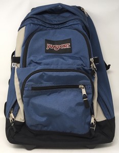 Jansport Mochila Azul com rodas de rolamento | eBay