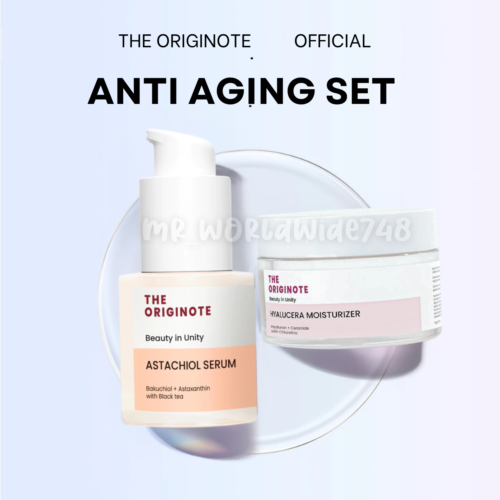 THE ORIGINOTE astachiol serum Anti Aging 20ml + hyalucera Moisturizer gel 50ml