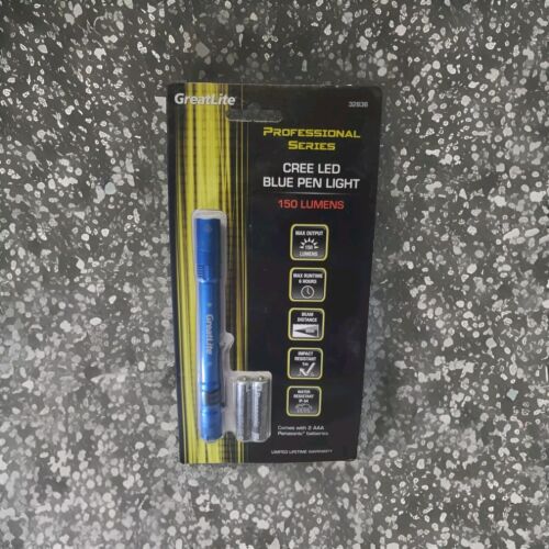 GreatLite Professional CREE LED BluePen Light/Free Ship