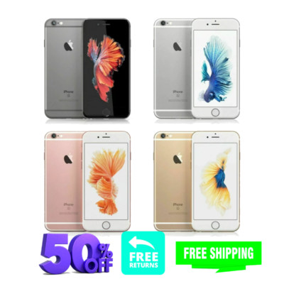 Apple iPhone 6s 16GB 32GB 64GB Unlocked Verizon Rose Gold/Space Gray