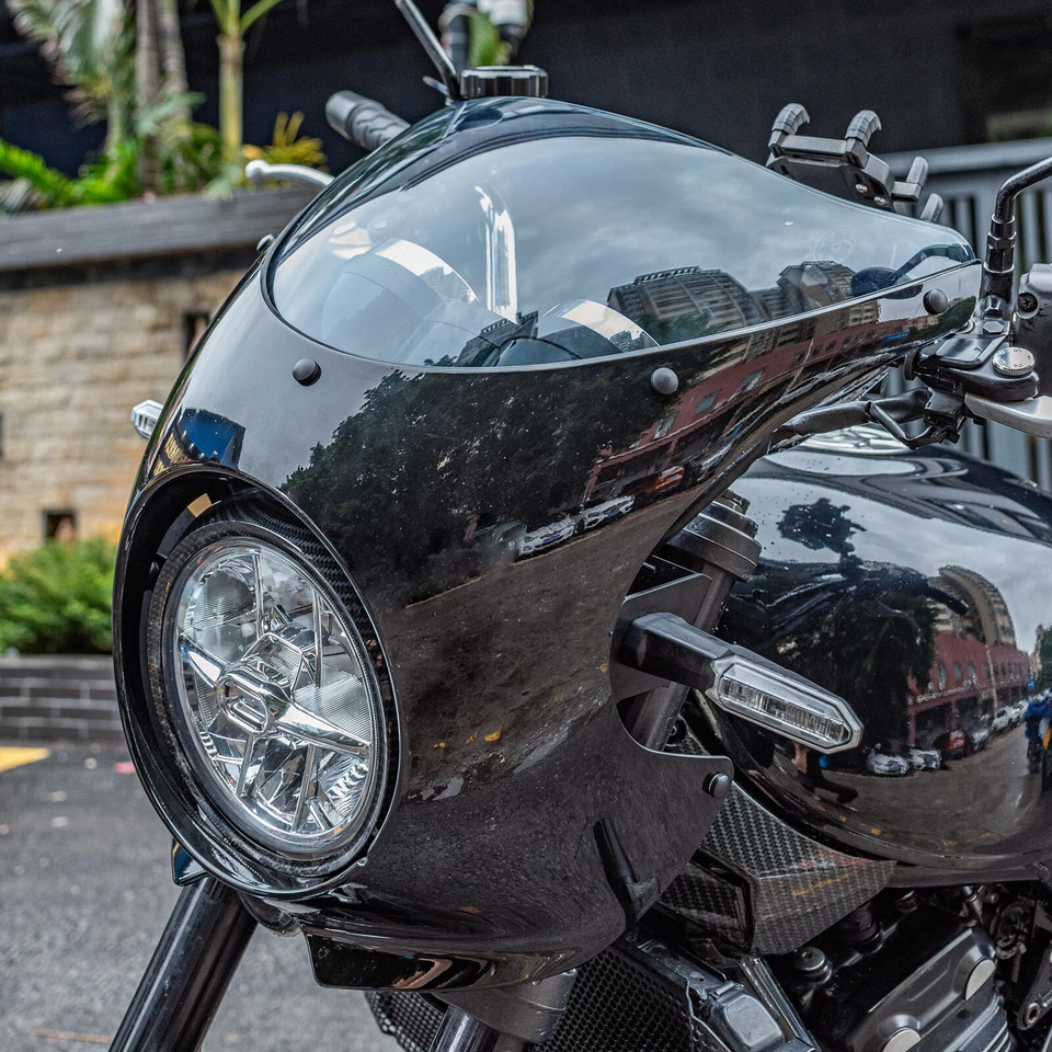 WOLFLINE Windshield Headlight Fairing Kit for Kawasaki Z900RS 2018-2025 Foto 3 de 4