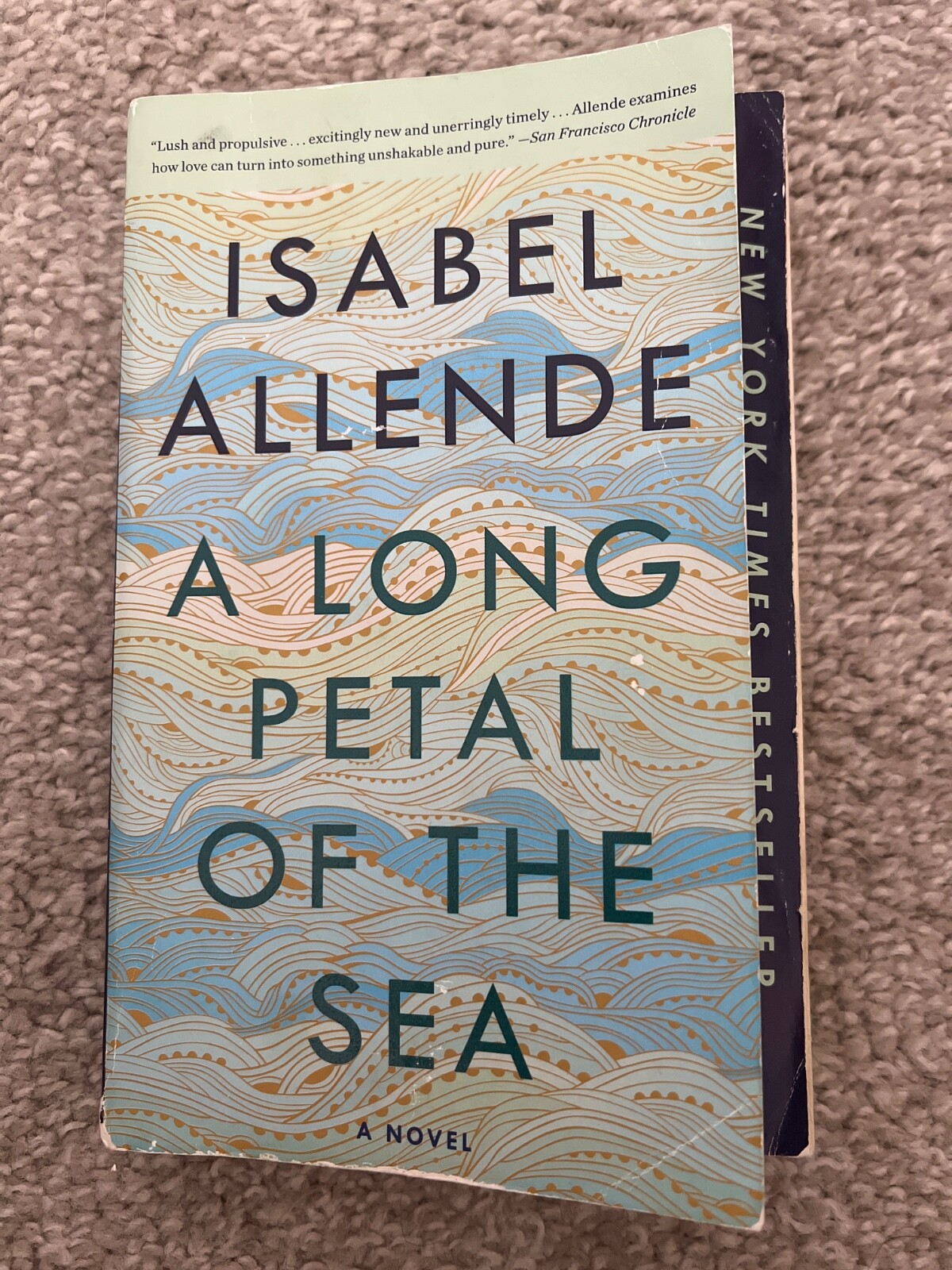 A Long Petal of the Sea: A Novel - Paperback By Allende, Isabel - GOOD