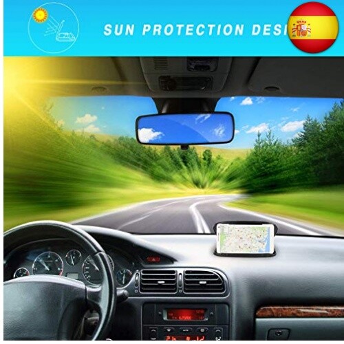 Soporte Movil Coche,Soporte Coche Reutilizable Robusto Vehiculo para - Imagen 5 de 7
