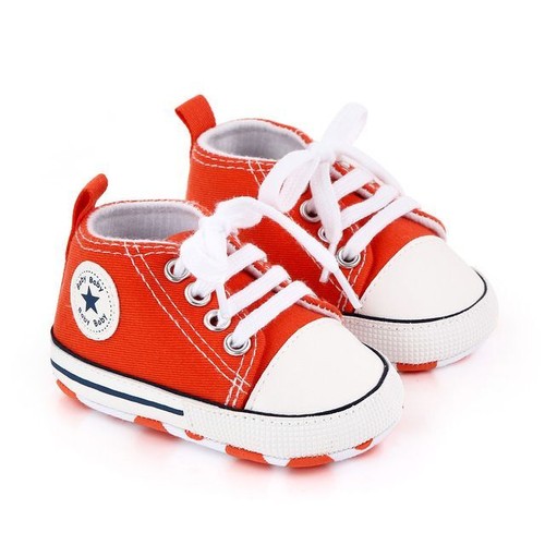 Chaussures de sport berceau bébé nourrisson garçon fille semelle souple antidérapante baskets chaussure 0-18M - Photo 10 sur 16