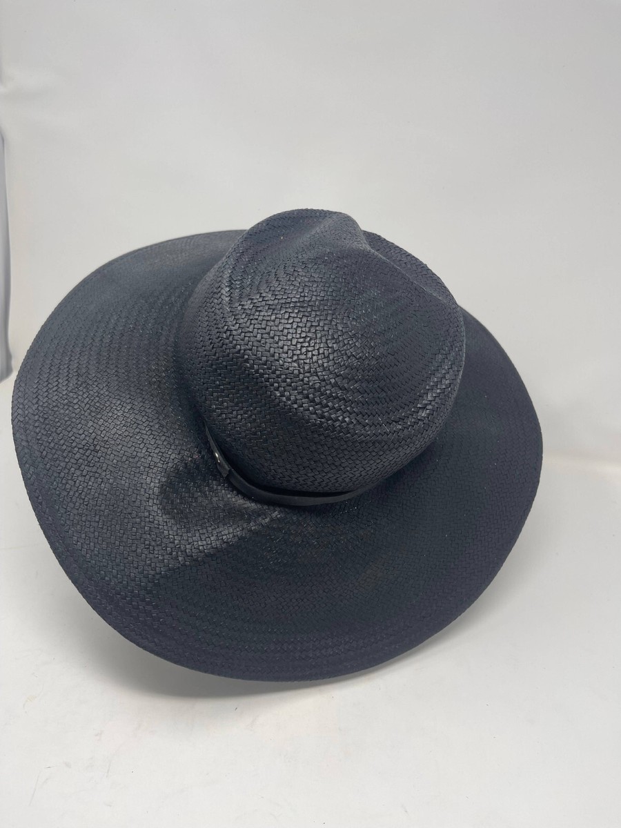 JANESSA LEONE wide brim straw sun hat (Sz S) Janessa Leone Tinsley Straw Hat | Shopbop main image 3