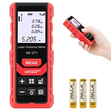 NOYAFA NF-271-80M Network Cable Tester Digital Distance Meter Measure Area Volum