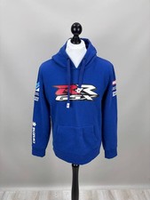 Mens hoodie Suzuki Size S/M Color Blue Duties Paid USA 