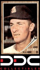 1962 Topps #439 Jerry Buchek St. Louis Cardinals Excellent