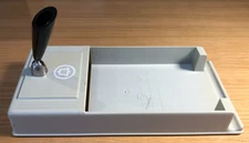 vtg 1980-1982 BELL SYSTEM PEN HOLDER MEMO WRITER * sage green Waterbury Pen Co.