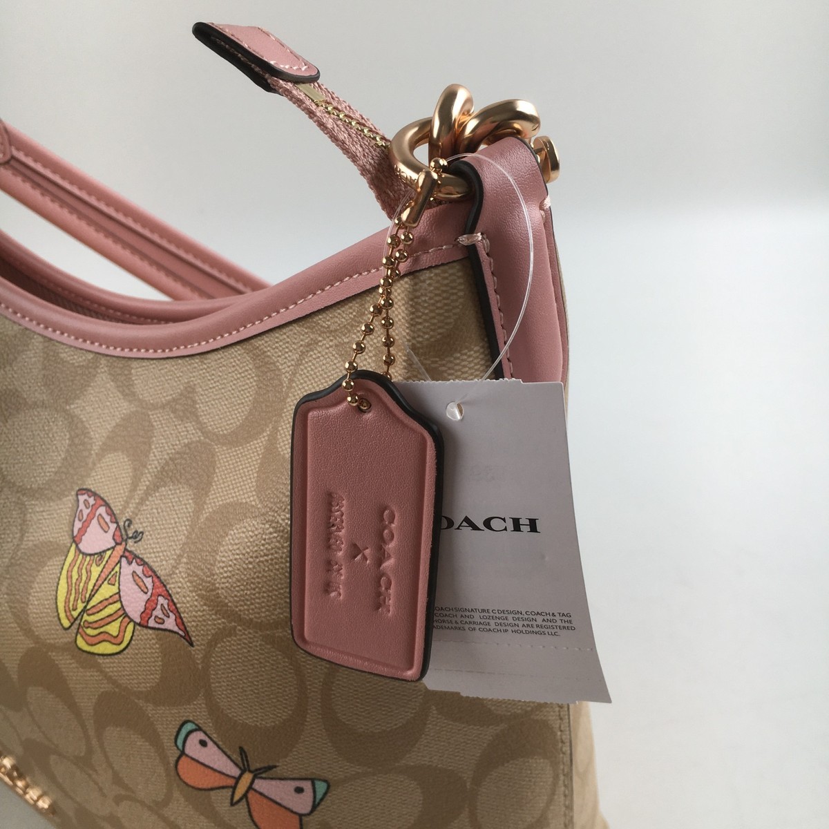 Coach X OBSERVED BY US Laurel Shoulder Bag Signature Canvas CU393