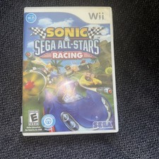 Sonic and SEGA All-Stars Racing for Nintendo Wii No Manual Authentic Racer Game