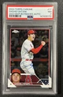 SHOHEI OHTANI PSA 7 2024 TOPPS CHROME #17 2023 MVP BUYBACK ON-CARD AUTO 05/23