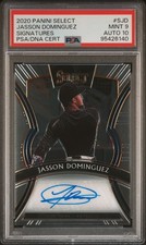 2020 PANINI SELECT SIGNATURES #SJD JASSON DOMINGUEZ 87/149 PSA 9 AUTO 10