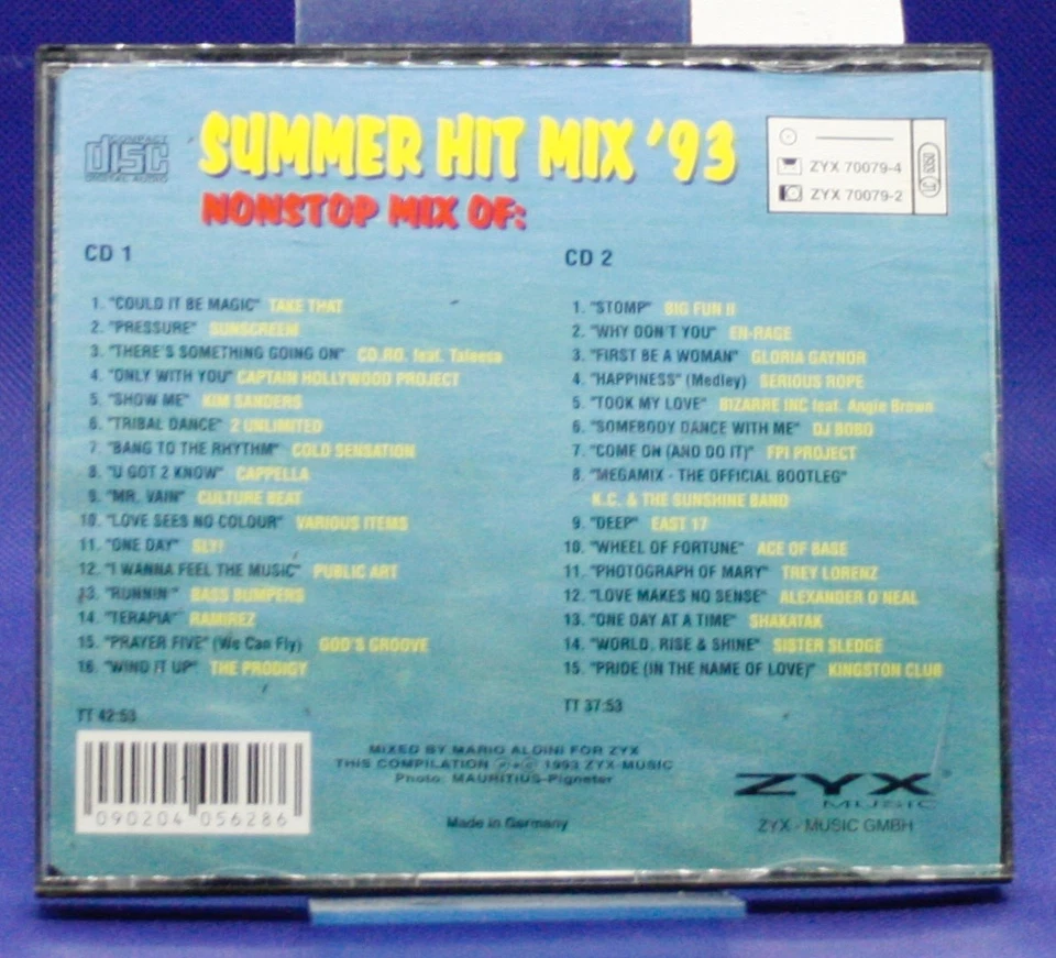 Summer Hit Mix 93. CD490 - Bild 2 von 2