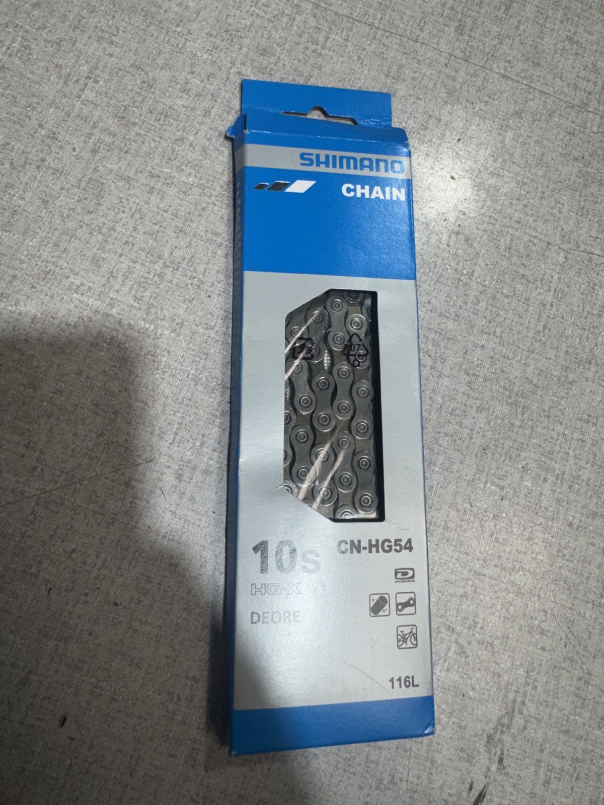 Shimano Deore CN-HG54 10 Speed MTB / Road Chain Tiagra Deore xt