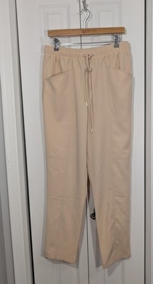 7 For All Mankind NWT Women's Size Small Pull On Pants Beige