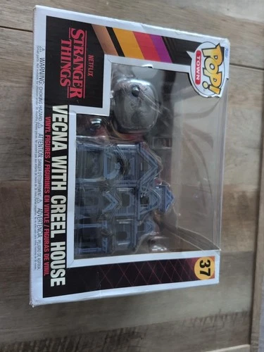 Funko Pop! Town: Stranger Things - Vecna with Creel House #37 DAMAGED BOX