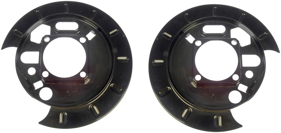 Protector de cubierta antipolvo de placa de respaldo de freno trasero Dorman para Buick Chevy GMC Envoy Olds Foto 3 de 4