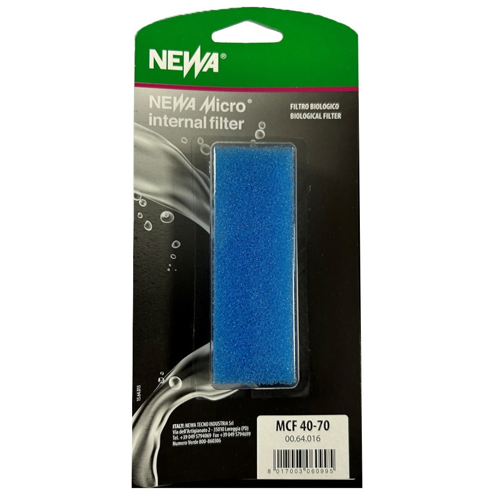 Newa Ricambio Cartuccia Filtrante per Filtri Interni Micro Jet MCF 40/70