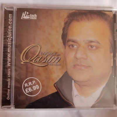 ENGAGE WITH QASIM THE ALBUM HI TECH MUSIC AUDIO CD NEW RARE SAME DAY POST