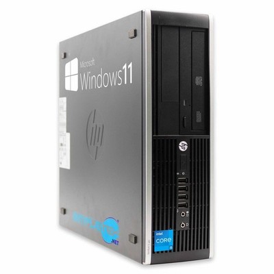 HP 6300 SFF I5 Windows 11 Pro 16GB 4TB Desktop PC RS232 Serial DVD-ROM