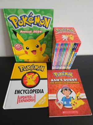 Pokemon 18 Book Children s Bundle - Boxed set + Extras