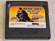 Indy Indiana Jones Last Crusade Sega Game Gear