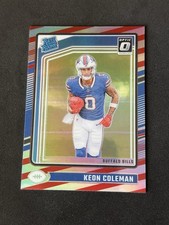 2024 Keon Coleman Optic Freedom Rated Rookie 263