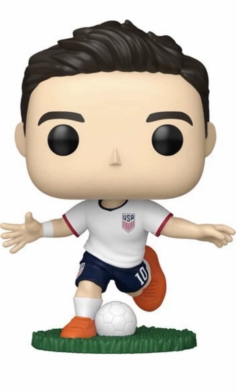 Christian Pulisic Team USA 🇺🇸 , Soccer Funko Pop! w/Protector.  (FIFA ⚽️)