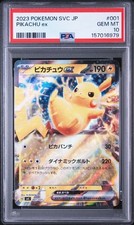 Pikachu ex 001/021 Sv: Ex Starter Set Pikachu Ex & Pawmot Holo