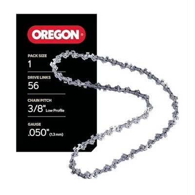 Oregon S56 AdvanceCut Chainsaw Chain 16 Inch 3/8 LP Pitch .050 Gauge 56 Links