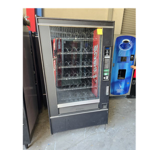 Automatic Products Snack Vending Machine Glass Front Bill Acceptor Chips Candy