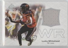 2023 SP Game Used Edition CFL Jersey Lucky Whitehead #CFL-LW 3xe