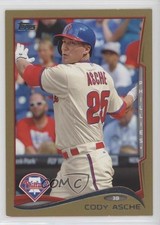 2014 Topps Gold 1265/2014 Cody Asche #4 0l2