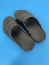 oofos slide recovery sandals womens 7 Black