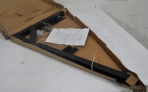 Cantilever Black Table  Bracket 20" x 36"