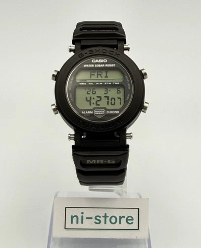 Casio G-Shock MRG-1 Black Men's Vintage Titanium Digital Watch - Rank B+