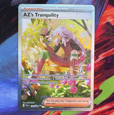 Pokémon TCG Chaos Rising AZ's Tranquility 120/086 SIR