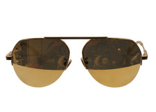 Bottega Veneta Aviator Sunglasses BV1150S 002 Cat.3 XL Gold Glasses