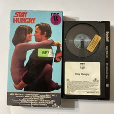 Stay Hungry - Arnold Schwarzenegger Sally Fields Jeff Bridges Betamax Beta Tape