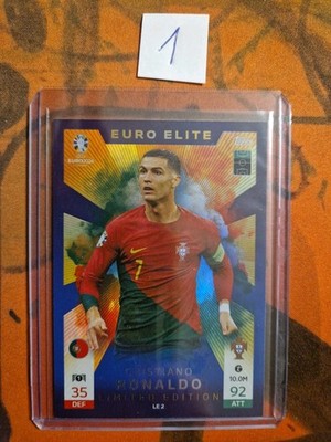 CRISTIANO RONALDO Topps Match Attax UEFA EURO 2024 LIMITED EDITION