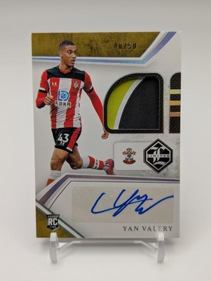 2019-20 Panini Chronicles YAN VALERY /50 RC Rookie Limited Jersey Relic Auto #18