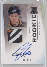 2009-10 Upper Deck The Cup Rookie 136/249 Cody Franson #119 Patch Auto 10lp