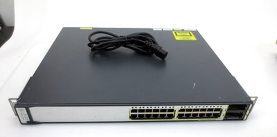 Cisco Catalyst 3750E WS-C3750E-24TD-S V03 24Port Gigabit Ethernet Network Switch