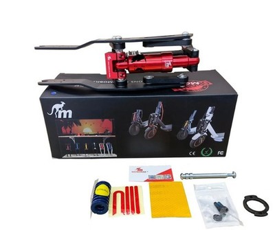 Monorim V4 Stoßdämpfer vorne schwarz-rot Segway Ninebot F/D Serie Dämpfer vorne