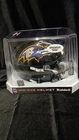 Zay Flowers Autographed  RAVENS MIDI SPEED FLEX MID SIZE Helmet With Visor