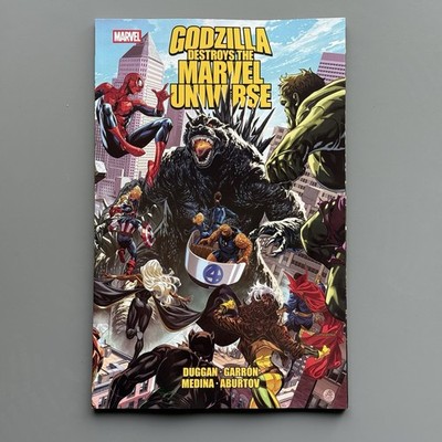 Godzilla Destroys the Marvel Universe TPB Marvel NEW 2026 Gerry Duggan Garron